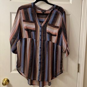 Torrid 3/4 Sleeve Size 1